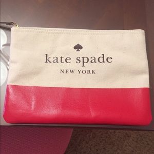 Kate Spade  Gia Ash Street zippered pouch